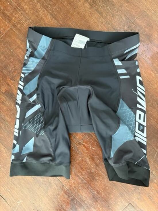 NiceWin Other - NiceWin Padded Cycling Shorts Mens XL Black NWT Zipper Pocket